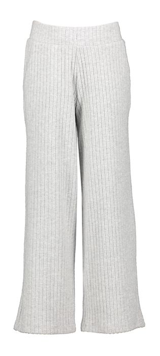 Grijze comfortabele wijde broek in ribbel Name It