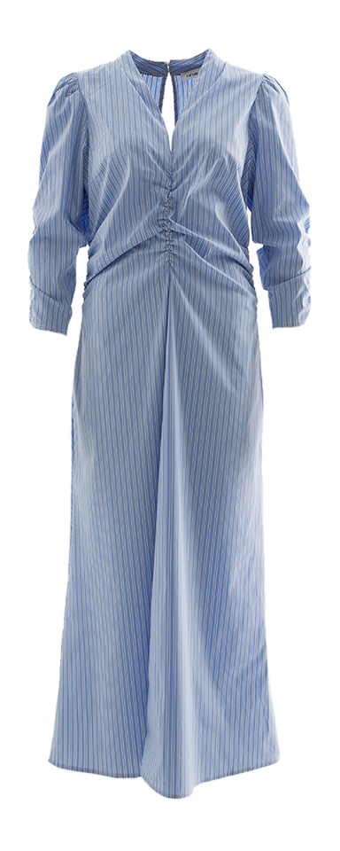 Gestreept kleed Aglia Co'Couture