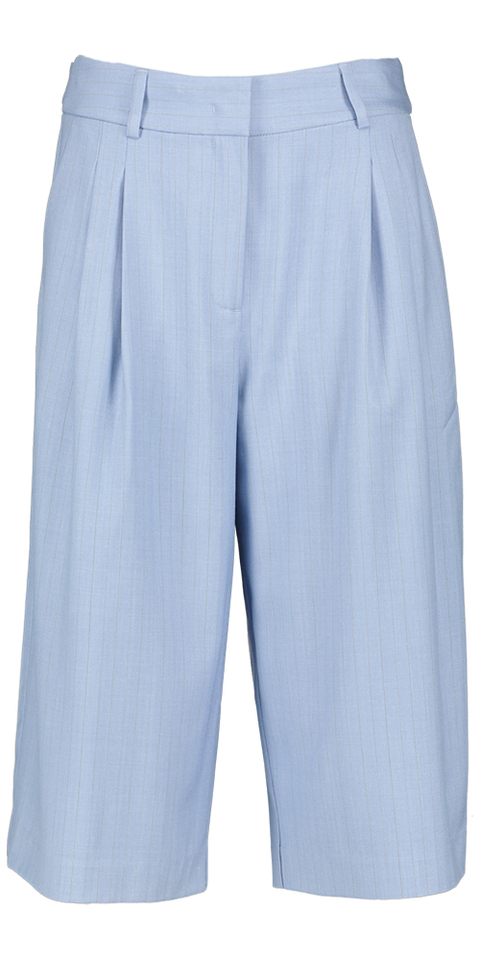 Blauwe bermuda met strepen Co'Couture 