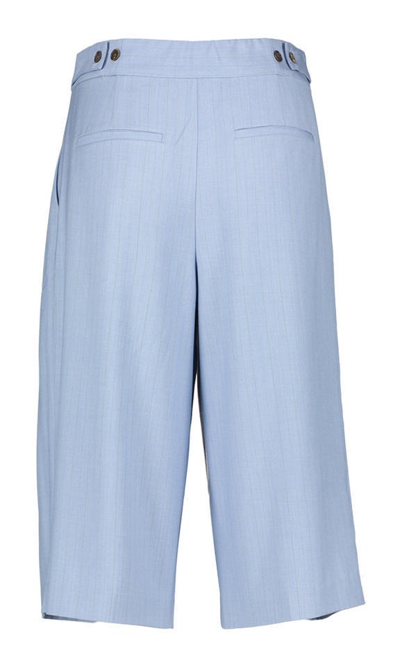 Blauwe bermuda met strepen Co'Couture 