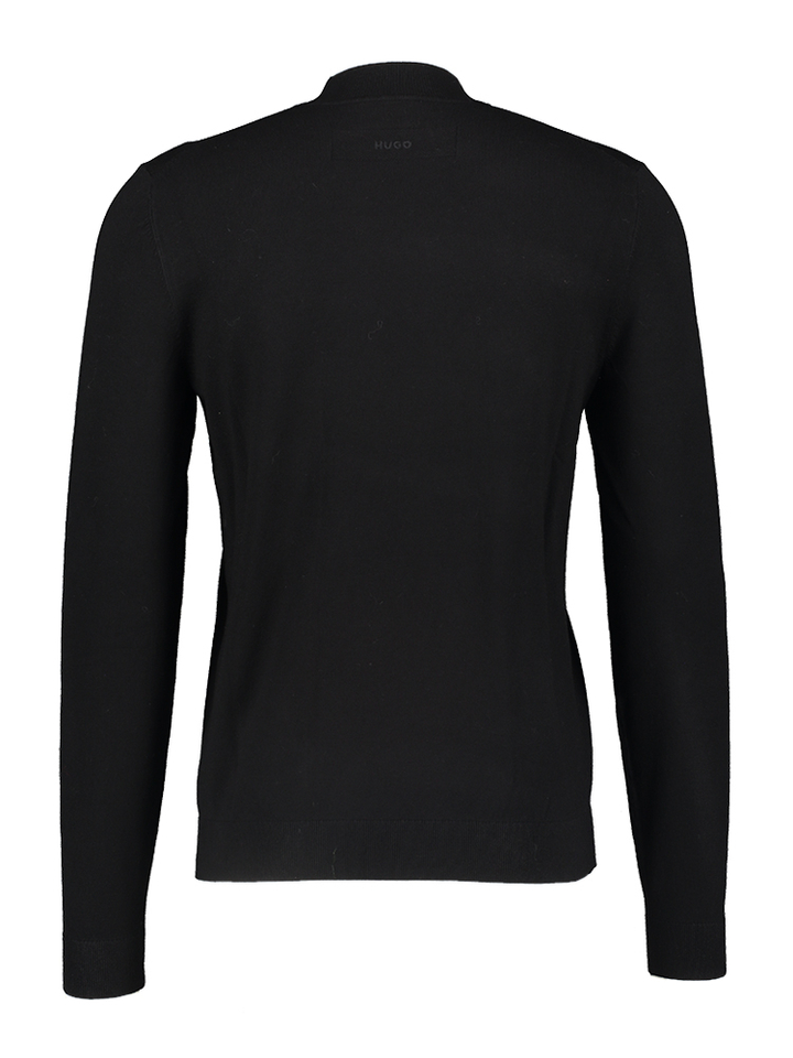 Zwarte trui met ronde hals Hugo Boss 
