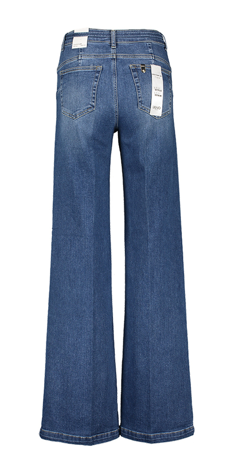 Blauwe flared fit jeans Liu Jo 
