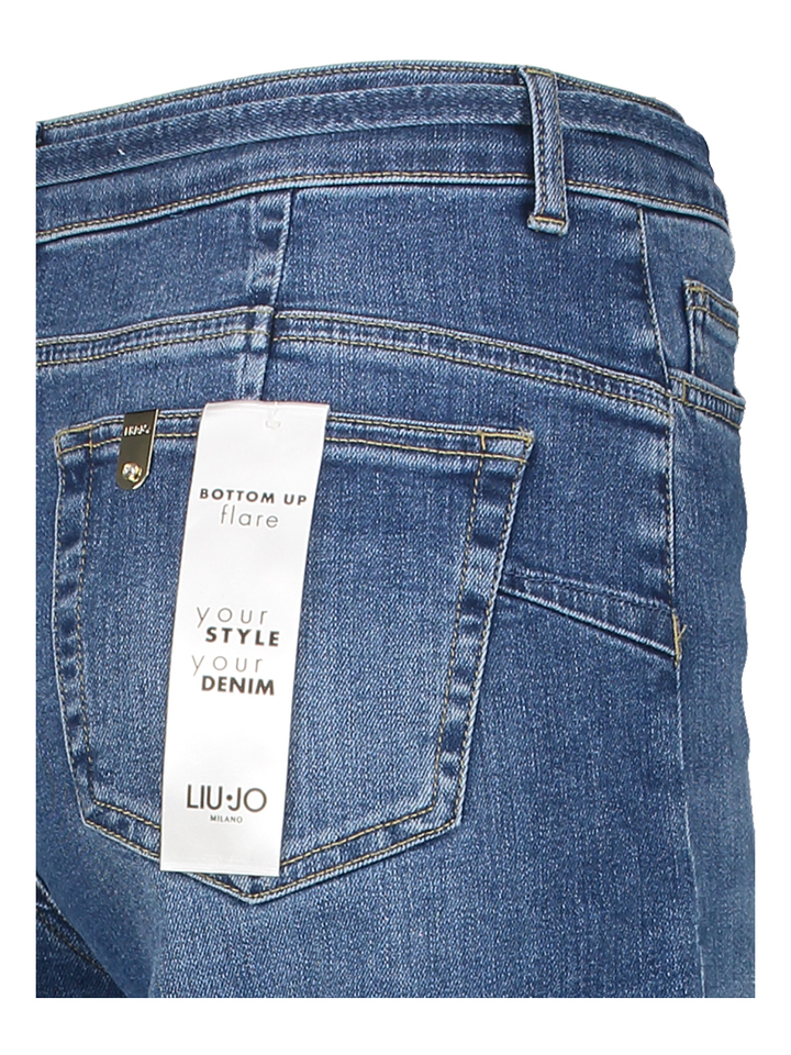 Blauwe flared fit jeans Liu Jo 