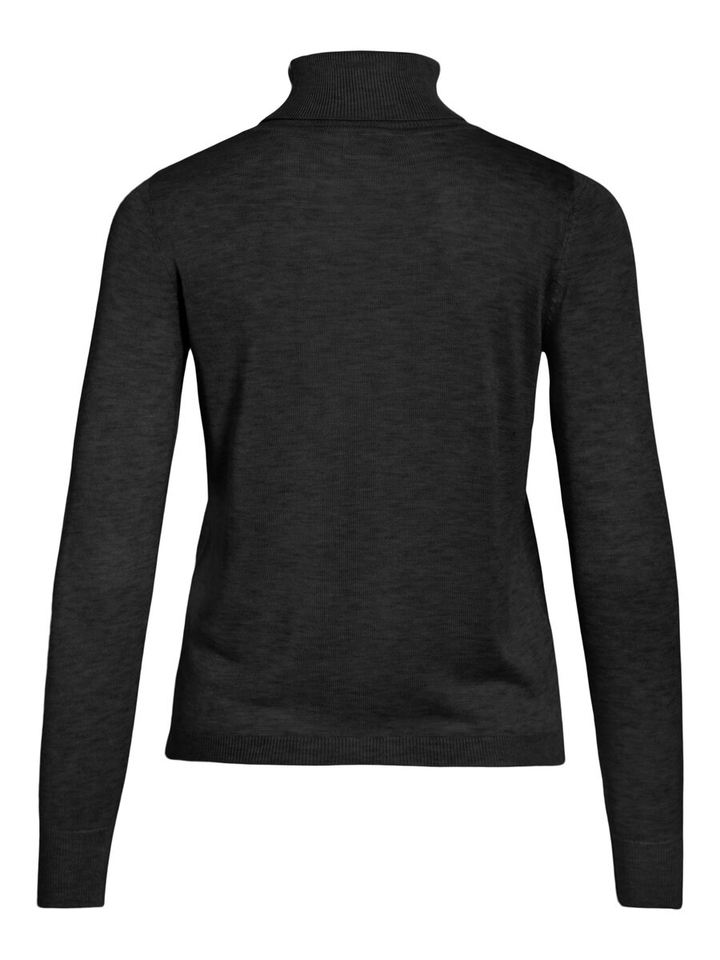 Zwarte trui met rolkraag Viclaudie Rol Vila
