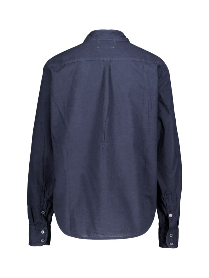 Donkerblauwe katoenen bloes Beau Xirena 