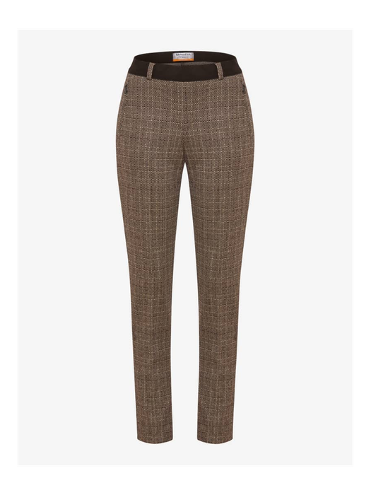 Bruine broek met motief Lillyth Raphaela By Brax