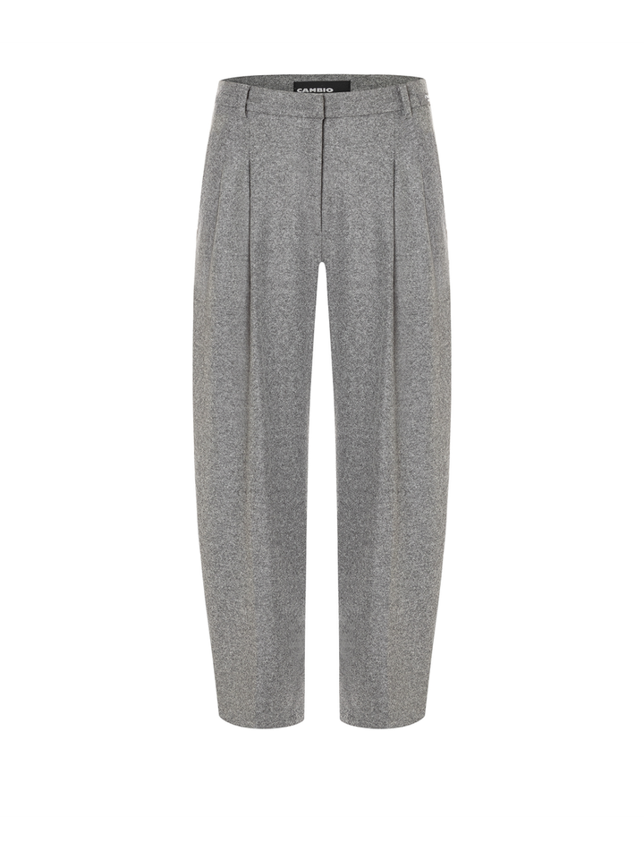 Grijze zachte broek Cambio