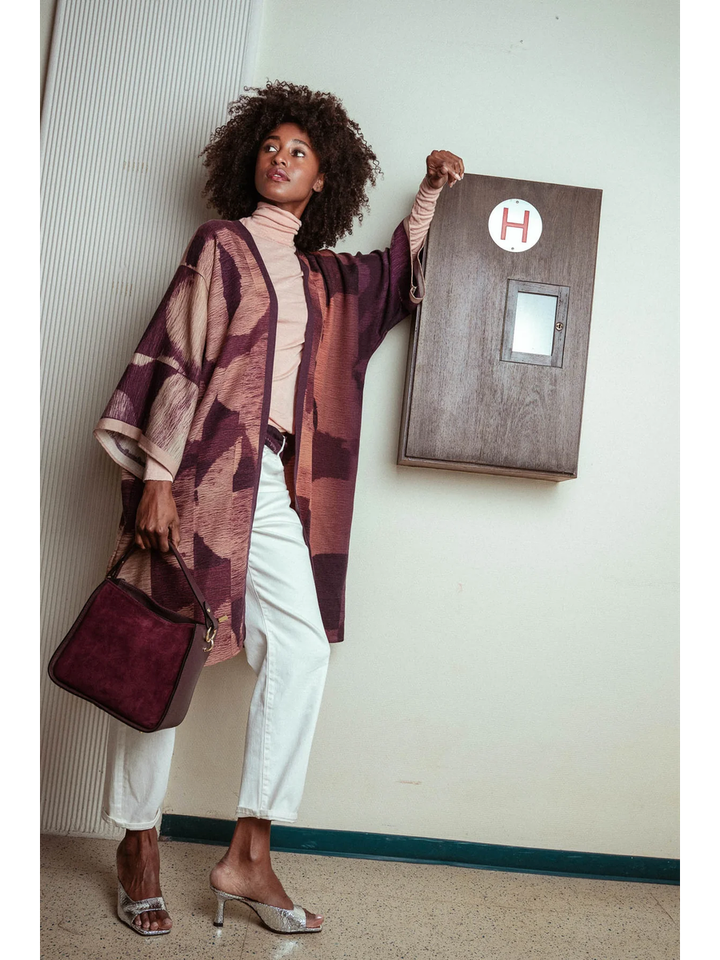 Multi-color bolero met bijpassende sjaal Lewis K&J 