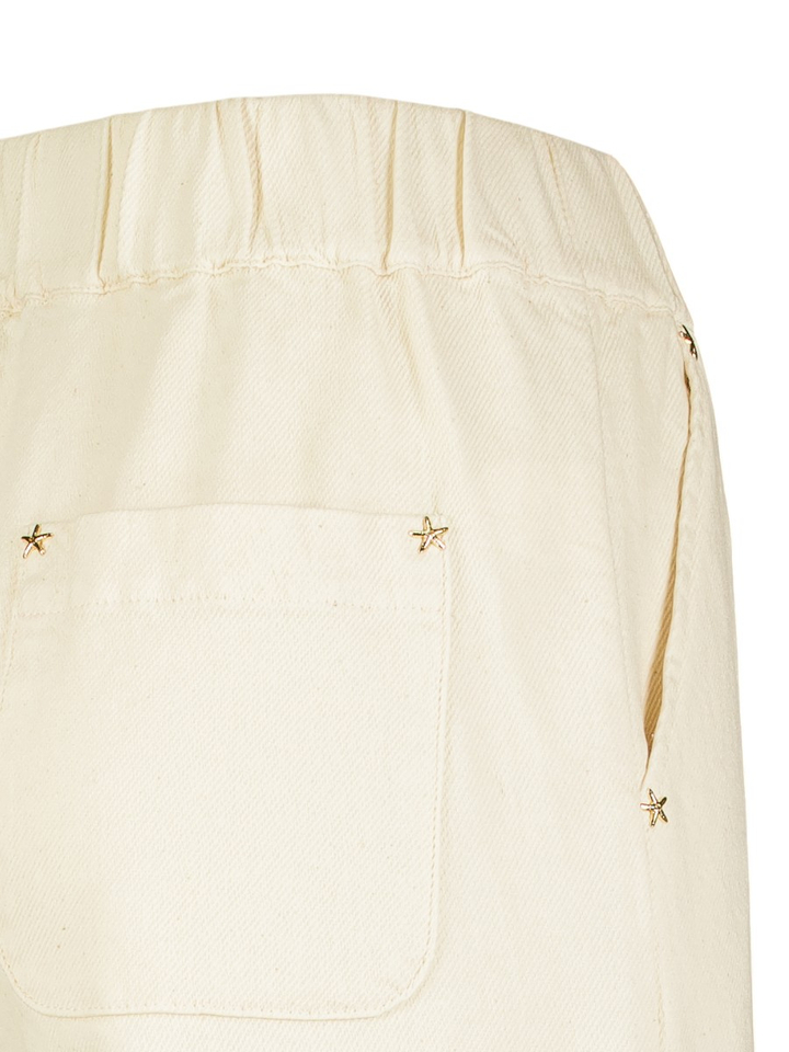 Wide fit jeans met detail Caroline Biss 
