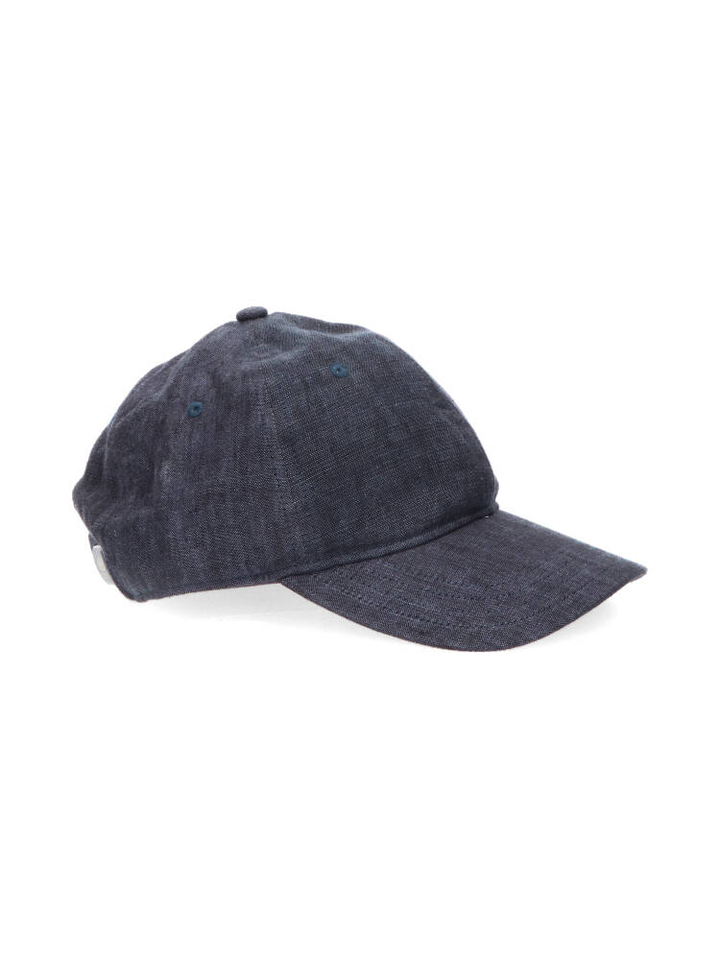 Donkergrijze pet in jeans Baseball Stetson 