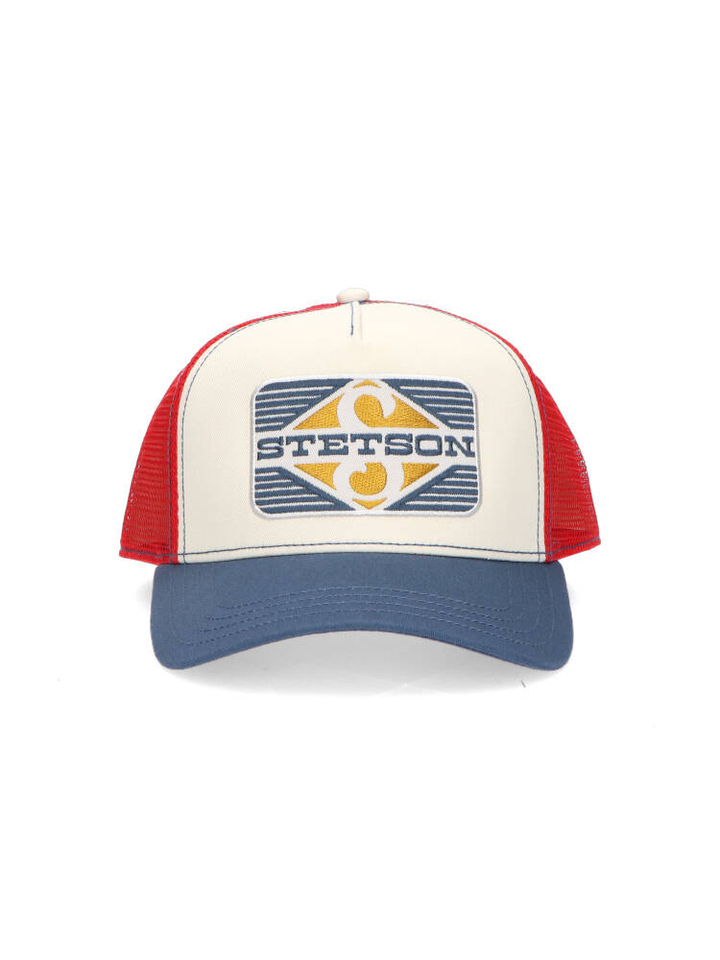 Denim/ecru pet Trucker Stetson