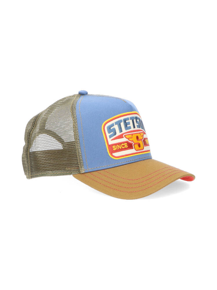 Brown/blue pet Trucker Stetson 