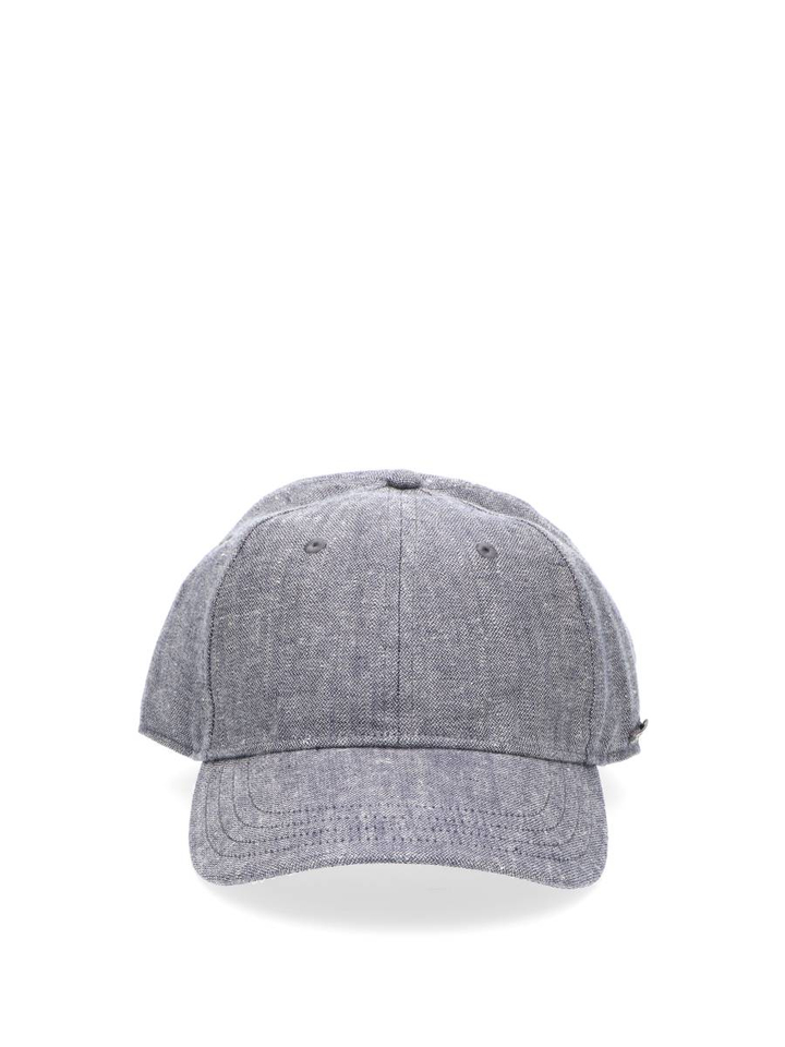 Denim blauwe Baseball pet Stetson 