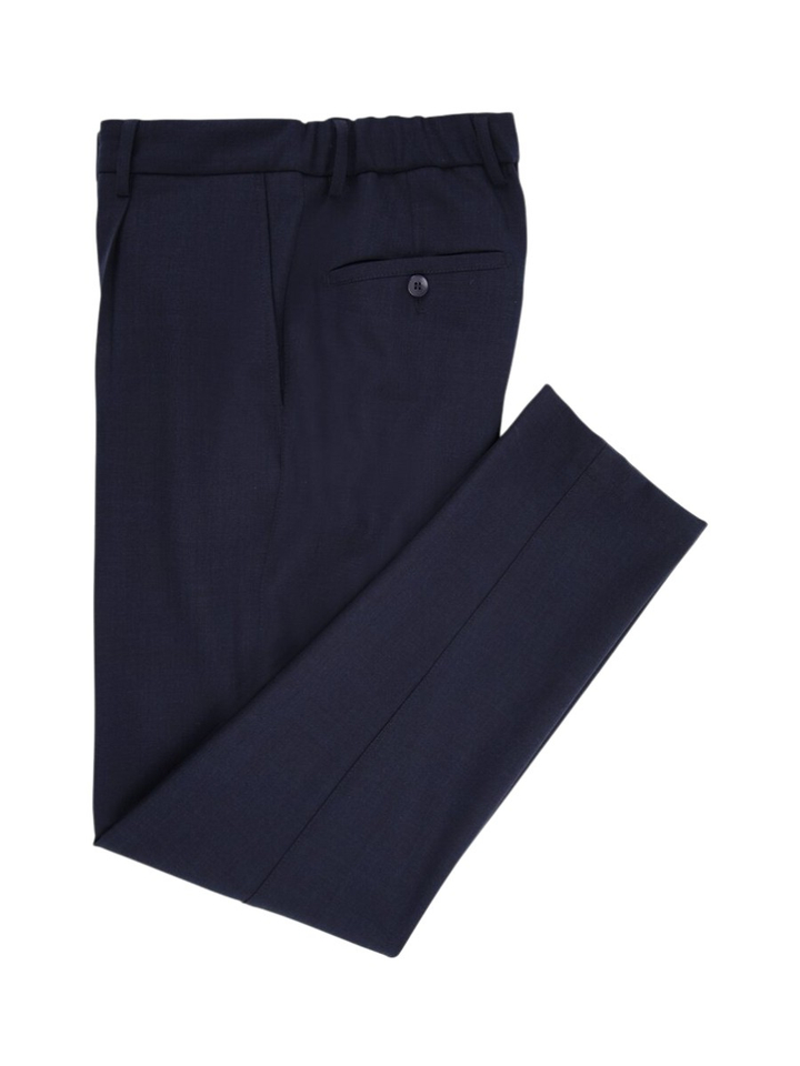 Donkerblauwe geklede broek Roy Robson