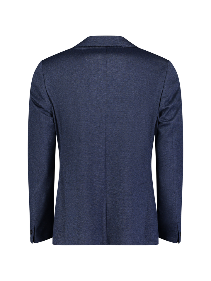 Blauwe slim fit kostuumblazer Roy Robson 