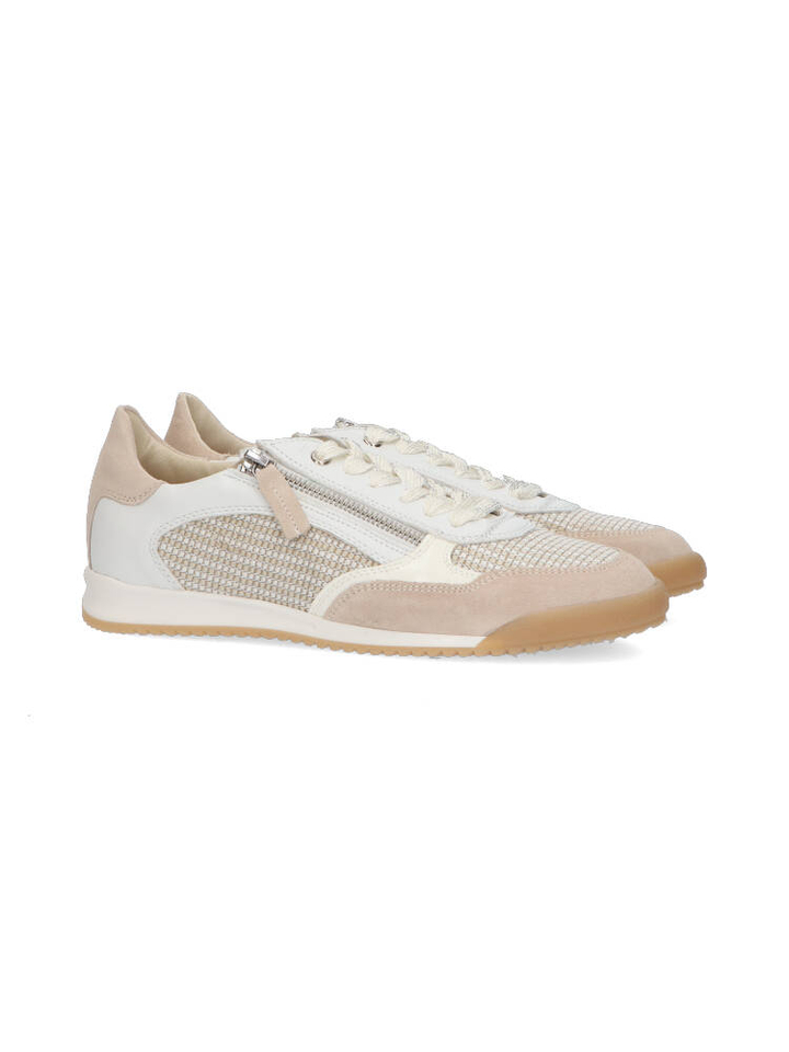 Beige lage sneakers DL Sport 