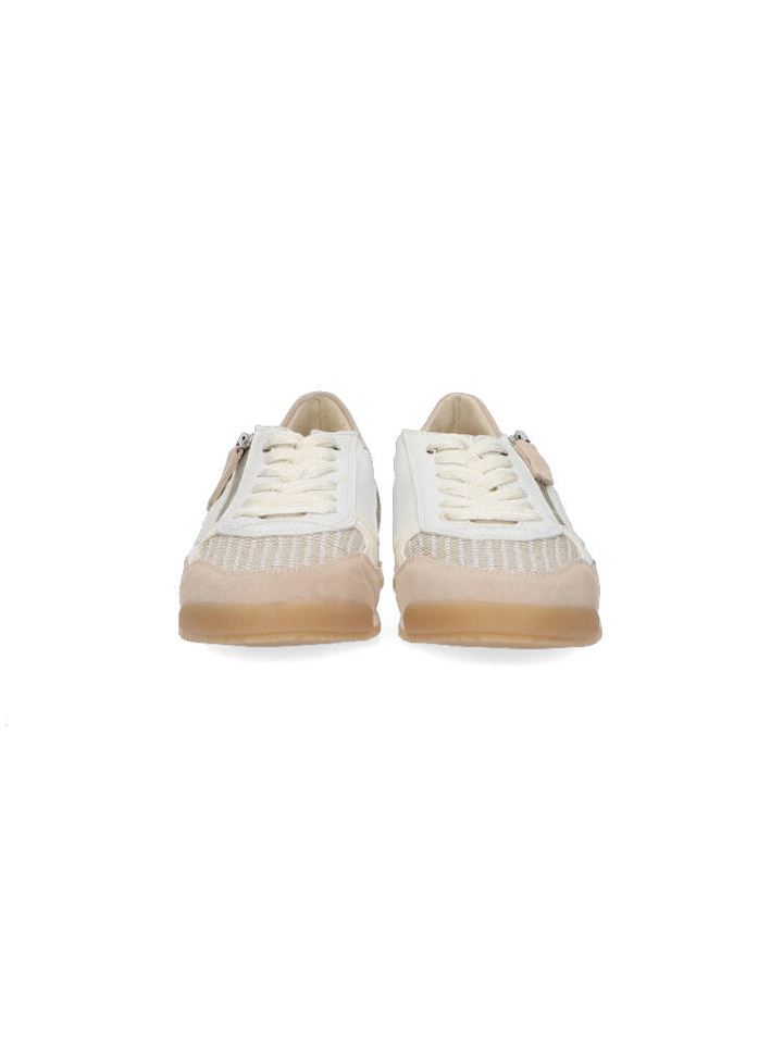 Beige lage sneakers DL Sport 
