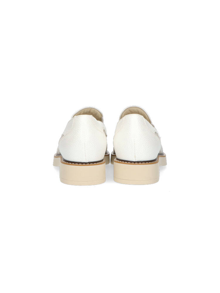 Ecru beige mocassins DL Sport 