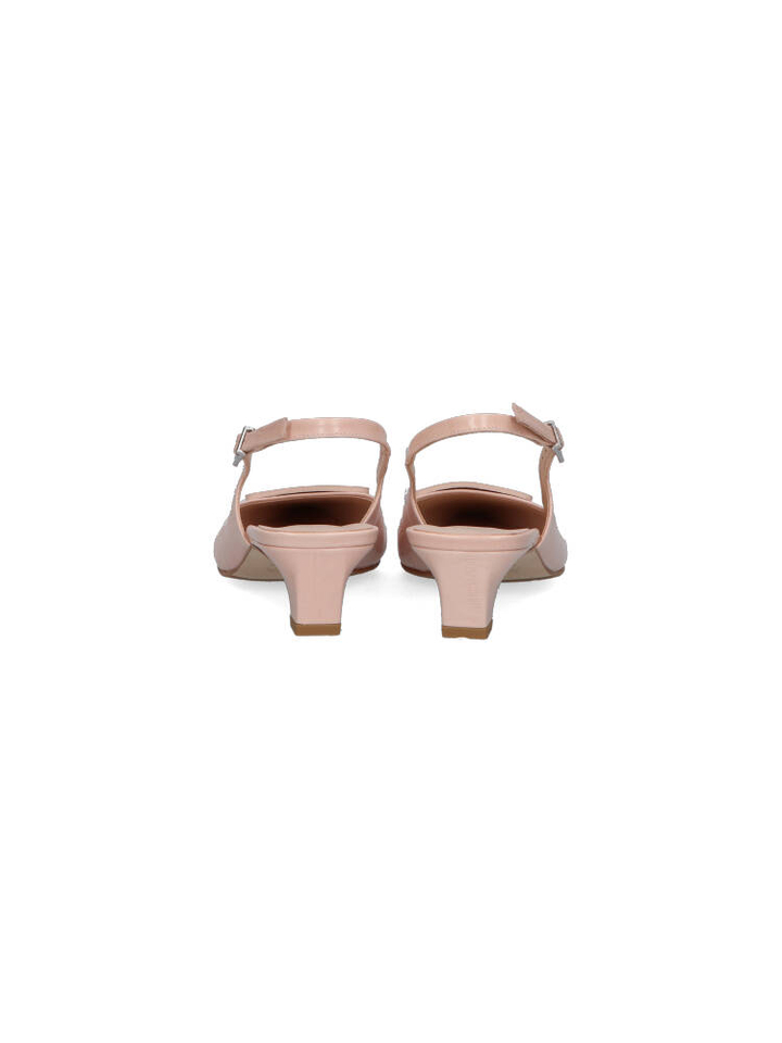 Anguila nude sandalen met hak Zinda 
