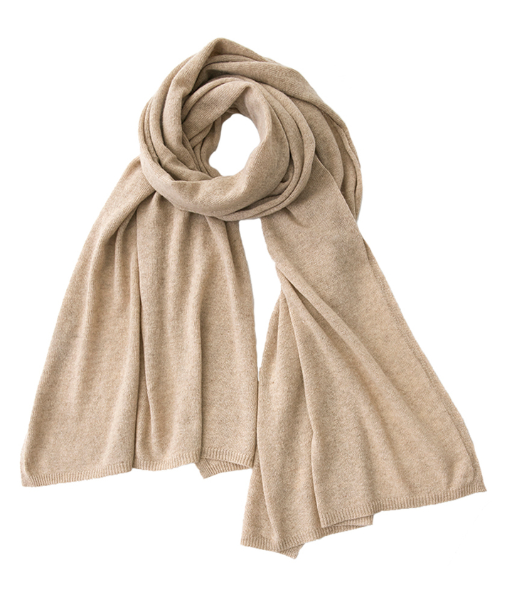 Beige sjaal L'immagine