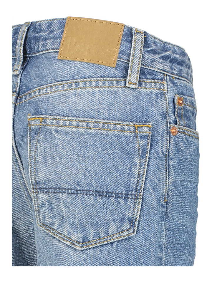 Blauwe straight jeans Pey Bellerose