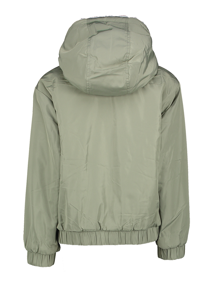 Omkeerbare jas met rits en kap Name It 