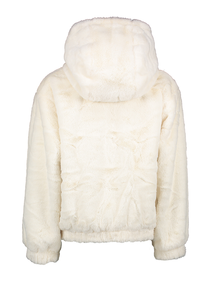 Omkeerbare jas met rits en kap Name It 