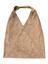 Taupe kleurige tas in suède Sac B.B Twist My Bag