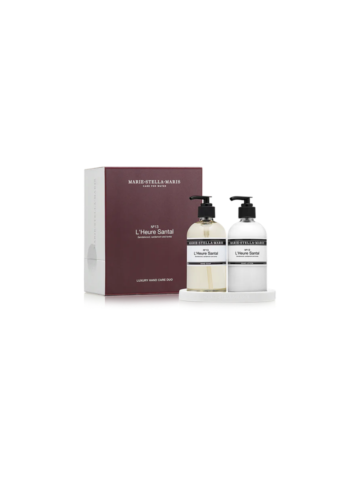 Luxury hand care duo L'Heure Santal Marie-Stella-Maris