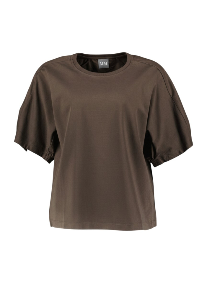 Bruine blouse Cellula MM by Max Mara
