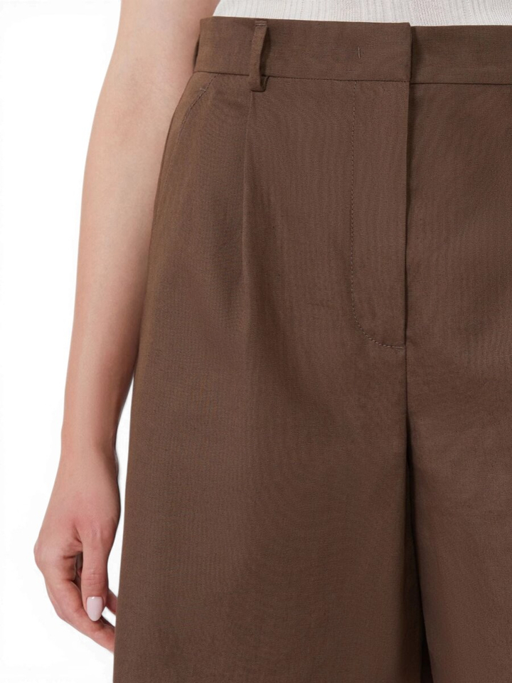 Bruine broek Piombo MM by Max Mara