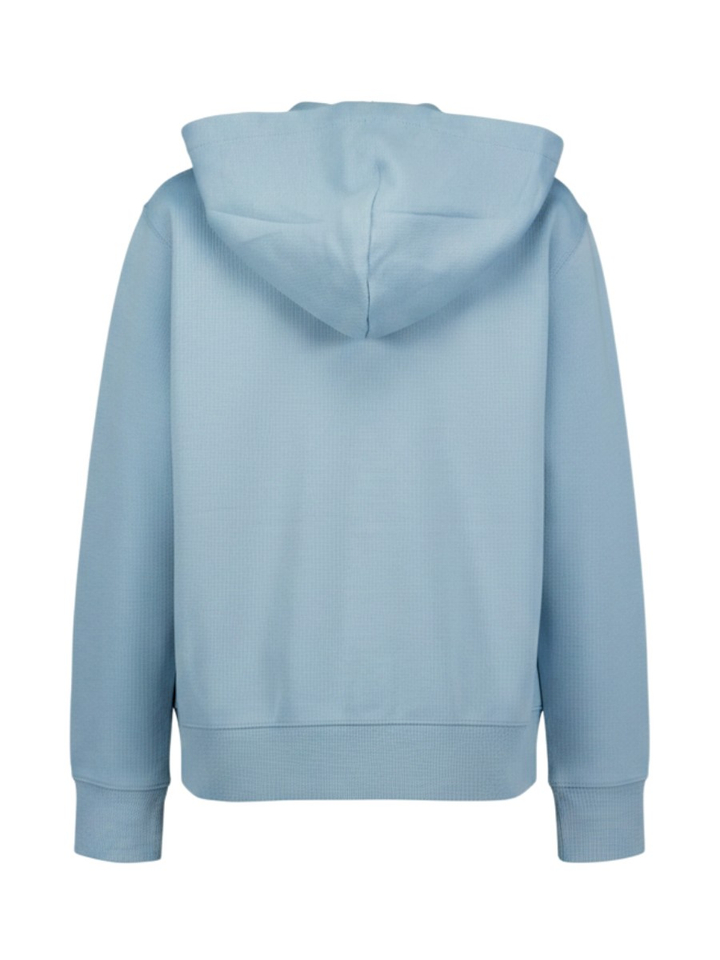 Cassidy blauwe sweater met rits en kap Ralph Lauren 