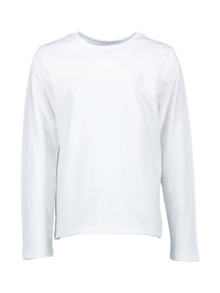 Witte t-shirt met lange mouwen Ralph Lauren 