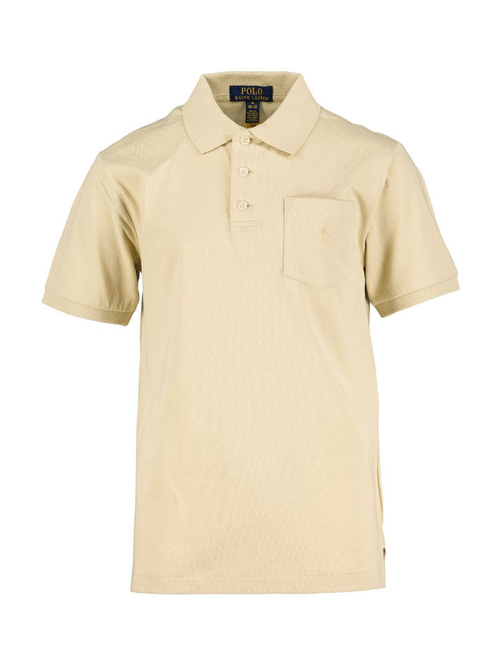 Beige katoenen polo Ralph Lauren 