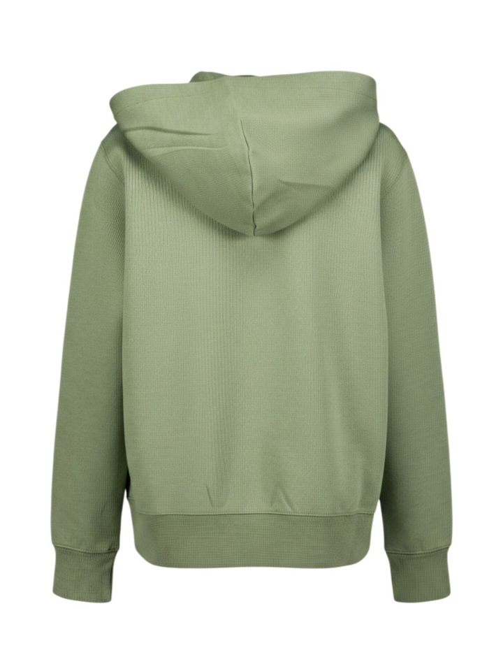 Cargo groene sweater met rits en kap Ralph Lauren