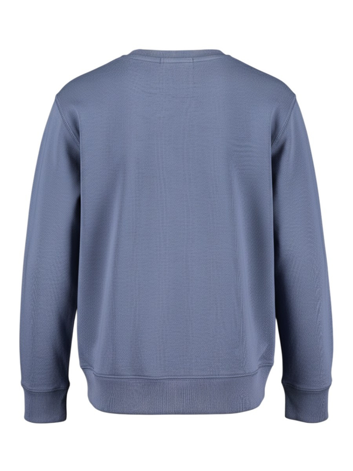 Blauwe sweater met logo Ralph Lauren