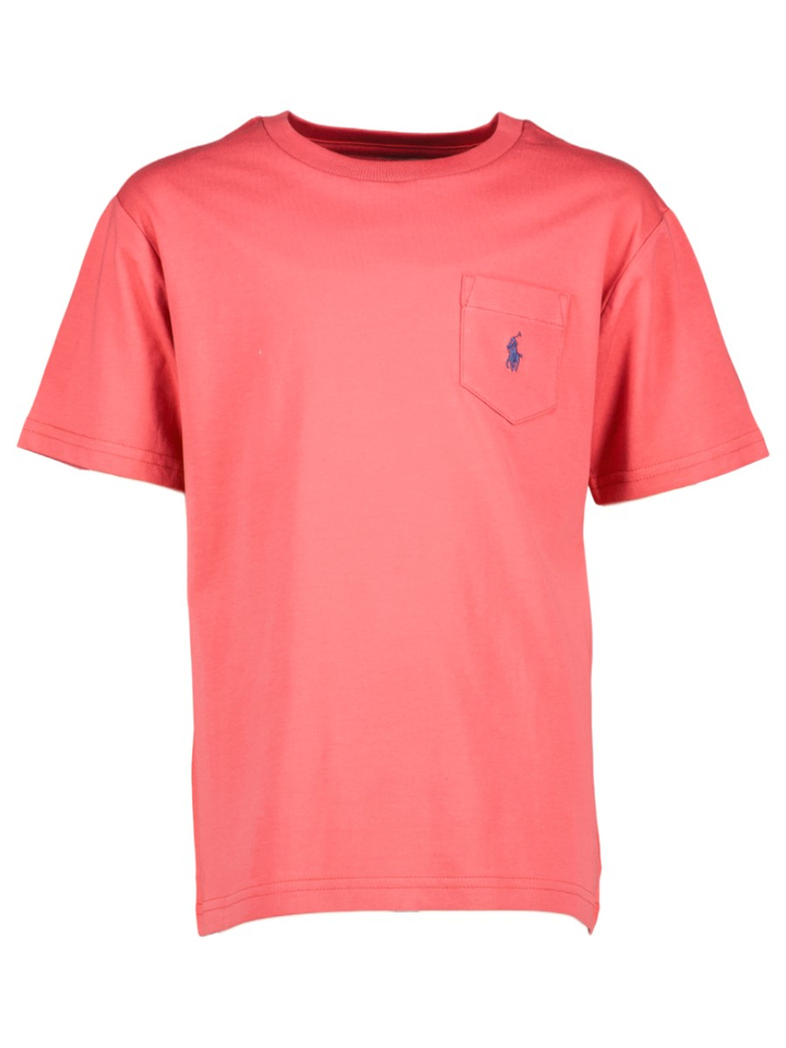 Red sky t-shirt met ronde hals Ralph Lauren 