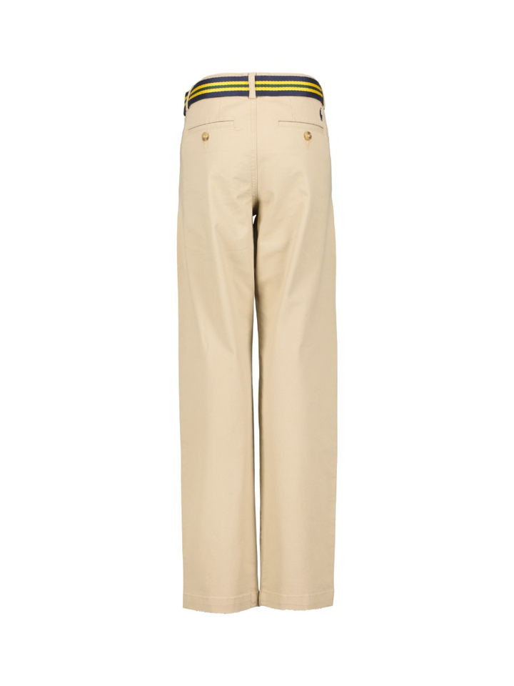Beige chino met riem Ralph Lauren 