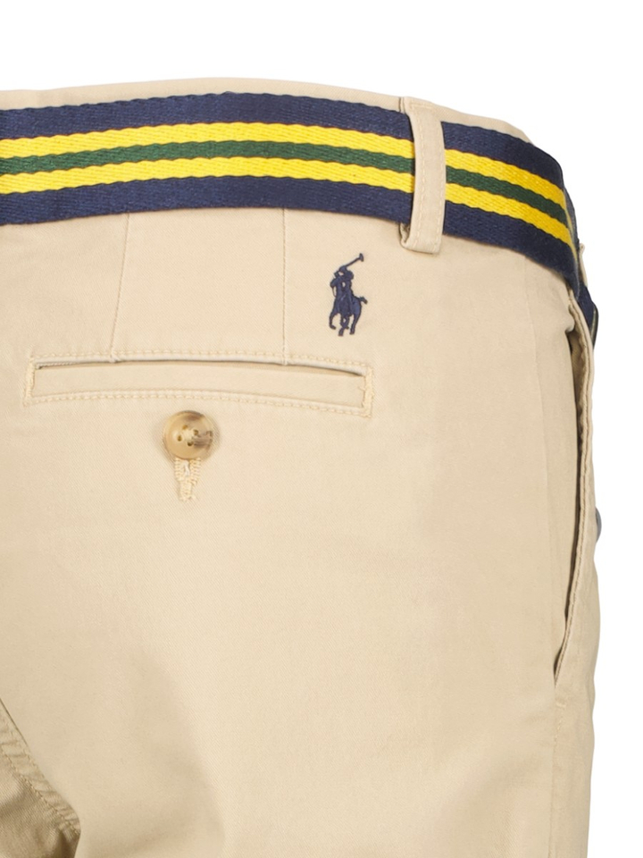 Beige chino met riem Ralph Lauren 