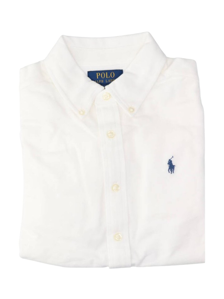 Wit linnen hemd Ralph Lauren