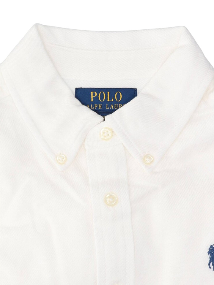 Wit linnen hemd Ralph Lauren