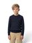 Donkerblauwe trui met motief Ralph Lauren 