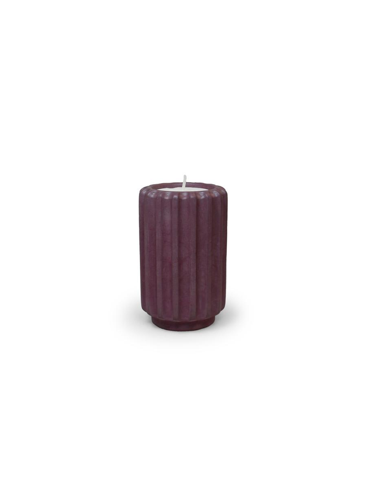 Bordeaux t-lichthouder Dentelles Tall Atelier Pierre