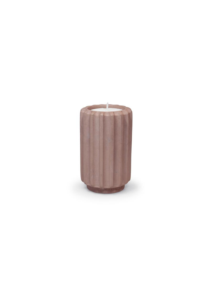 Mocha t-lichthouder Dentelles Tall Atelier Pierre 