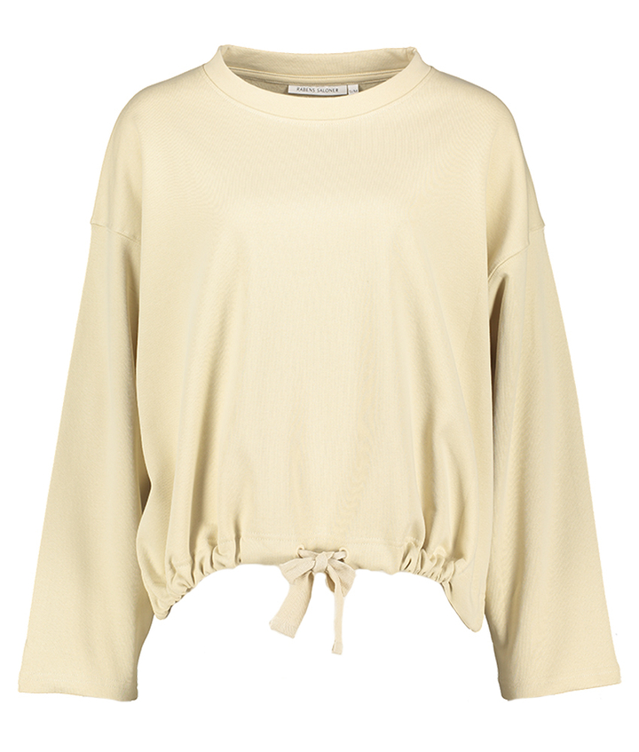 Beige sweater met ronde hals Sheela Rabens Saloner