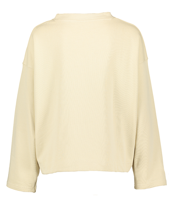 Beige sweater met ronde hals Sheela Rabens Saloner