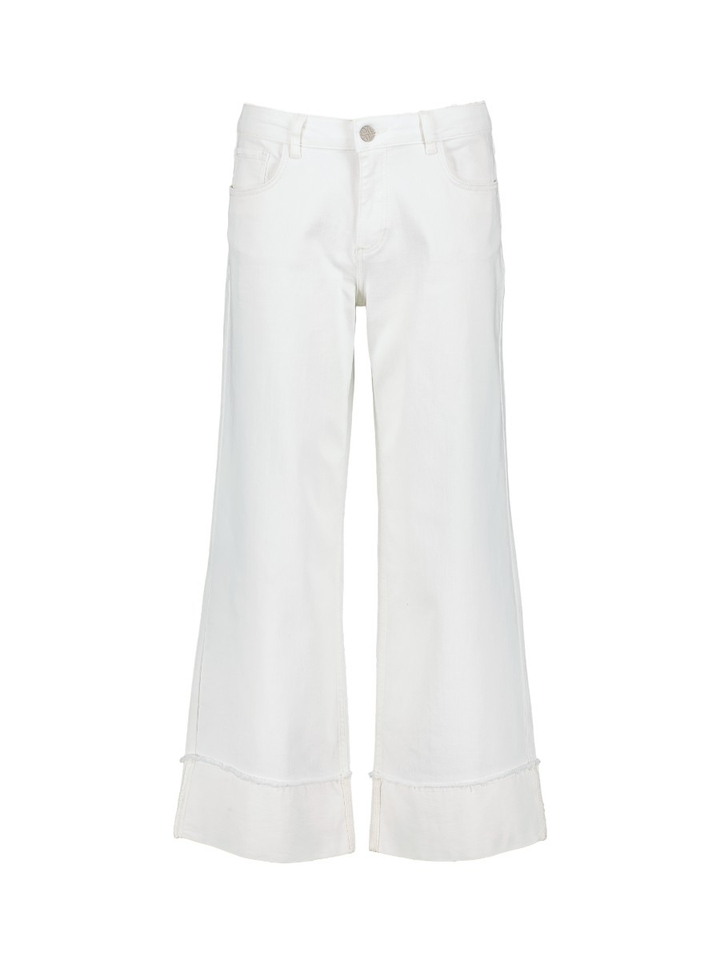 Witte jeansbroek Mira Color Para Mi