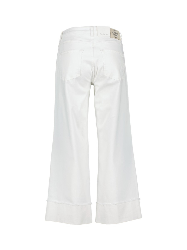 Witte jeansbroek Mira Color Para Mi