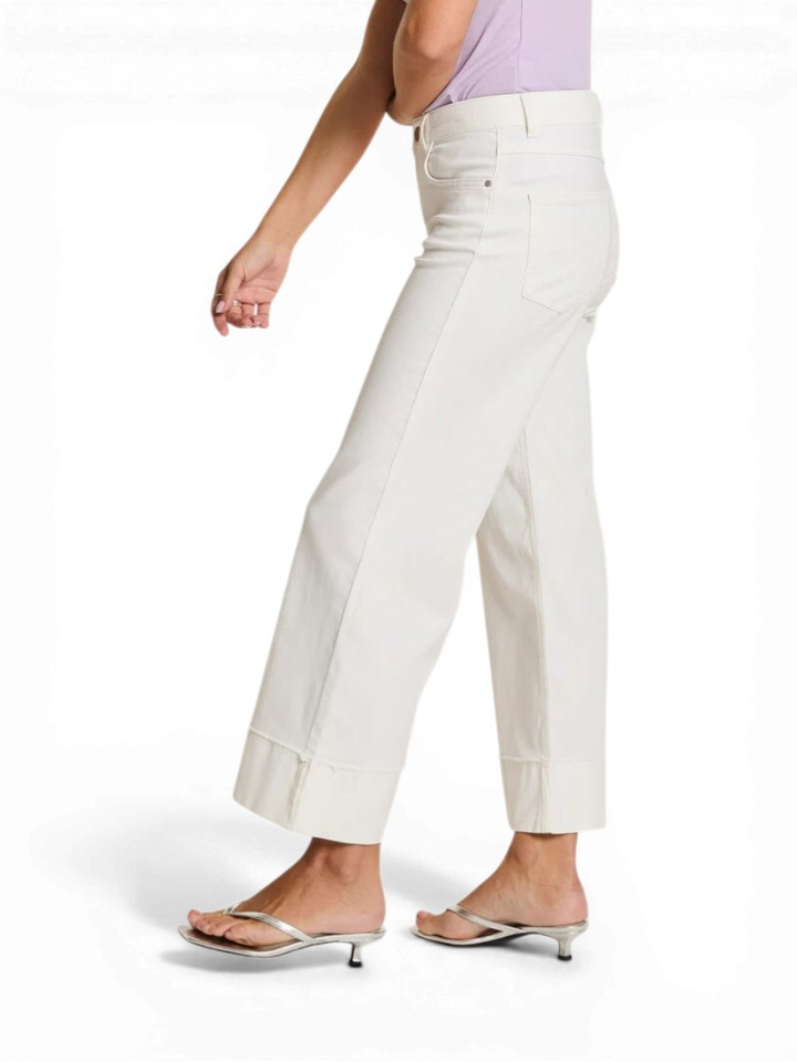 Witte jeansbroek Mira Color Para Mi