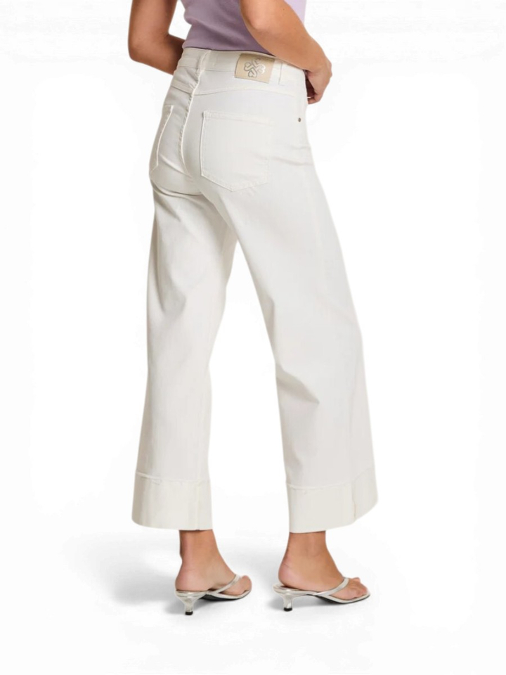 Witte jeansbroek Mira Color Para Mi